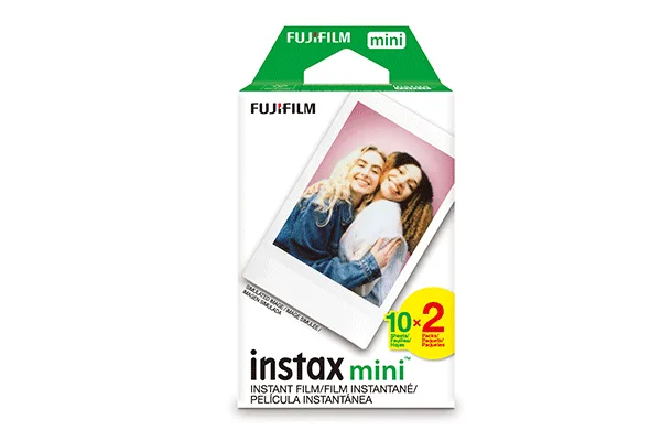 Boîte de film Fujifilm instax mini, 2 cartouches de 10 photos