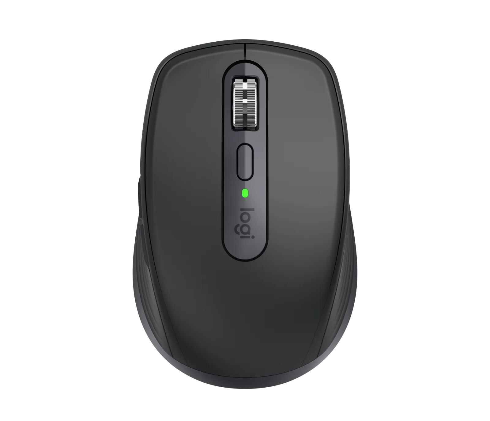 Souris compacte Logitech MX Anywhere 3S graphite, vue de trois quarts — vue 2