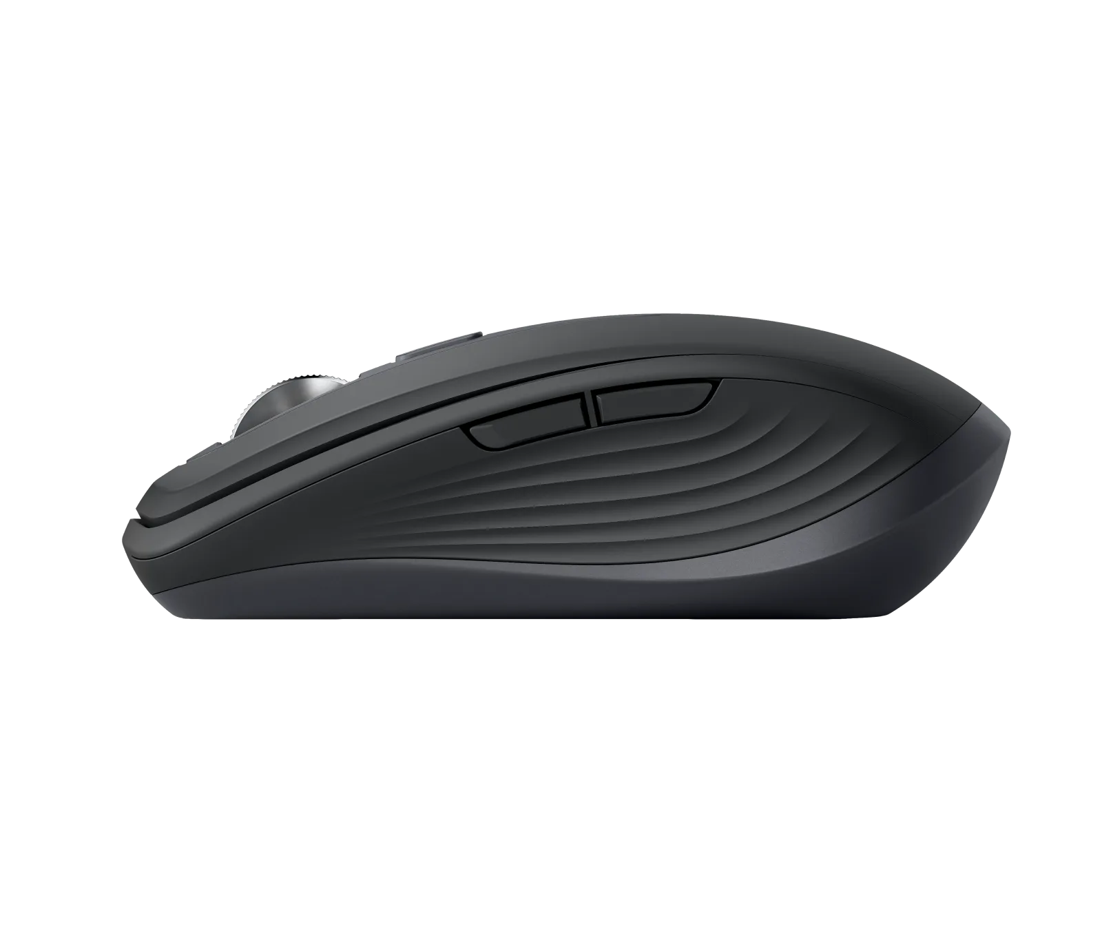 Souris compacte Logitech MX Anywhere 3S graphite, vue de trois quarts — vue 3