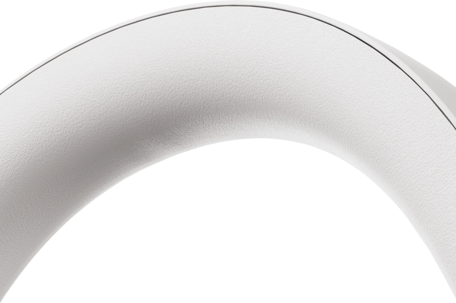 Casque Sonos Ace couleur Soft White, légèrement tourné de côté, sur fond neutre — vue 3