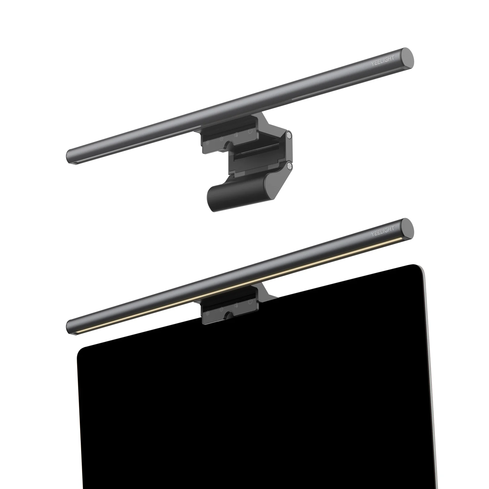 Barre lumineuse YEELIGHT posée sur un moniteur — vue 2